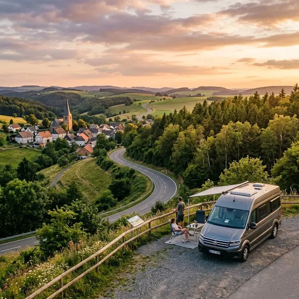 mit camper durch deutschland