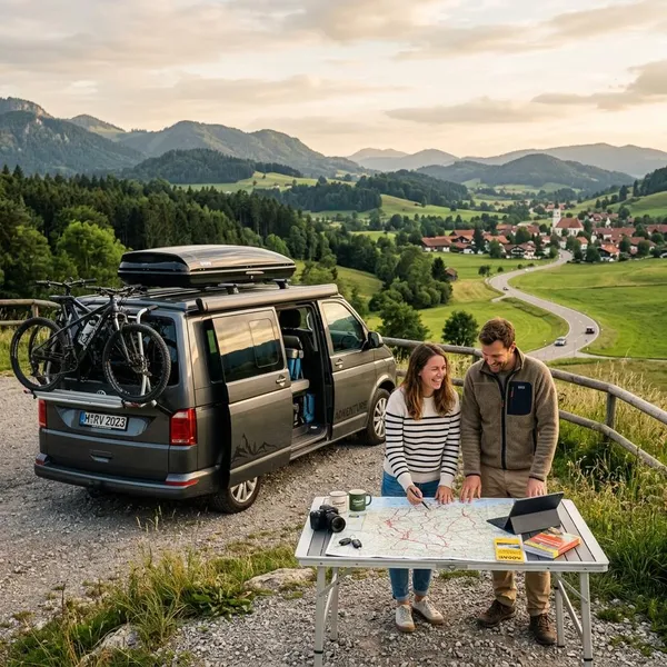 Die schönsten Routen mit dem Camper durch Deutschland