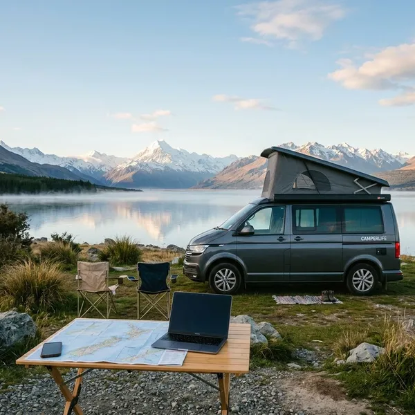 Die beste Route mit dem Camper durch Neuseeland