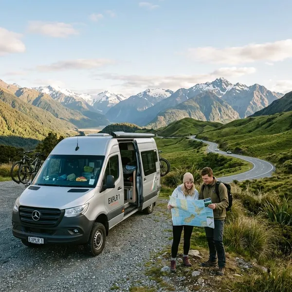Kosten für eine Camperreise durch Neuseeland