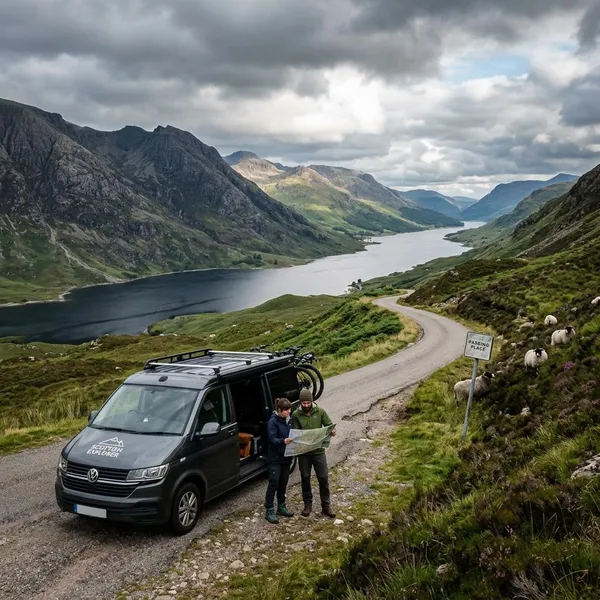 mit camper nach schottland