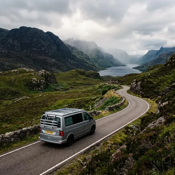 Anreise mit dem Camper nach Schottland