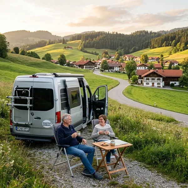 mit camper unterwegs