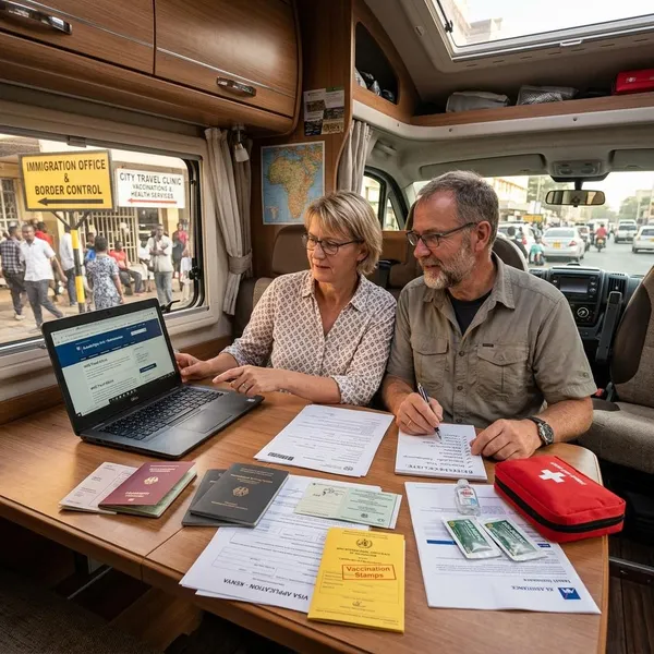 Fahrzeug und Ausrüstung wählen