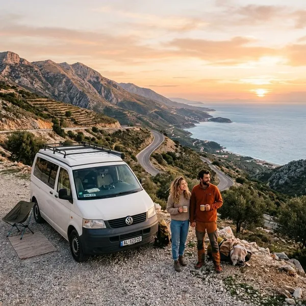 Kosten und Reisezeit für Albanien mit dem Camper