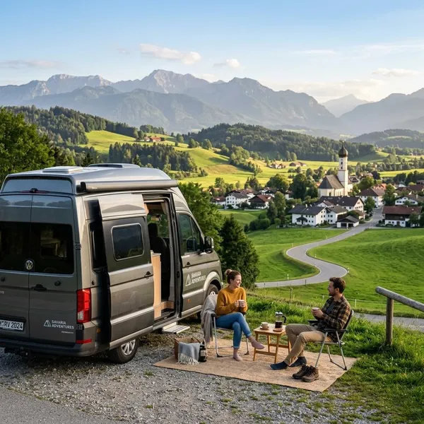 Beste Reisezeit für Bayern mit dem Camper