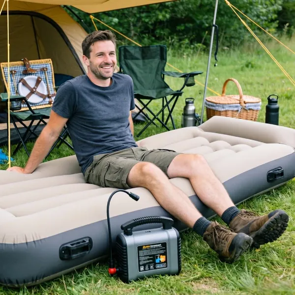 mit pumpe luftmatratze camping