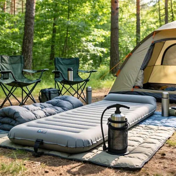 Worauf solltest du beim Kauf einer Luftmatratze mit Pumpe achten?