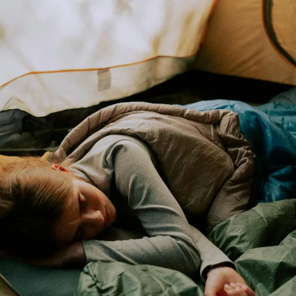 was anziehen im schlafsack camping