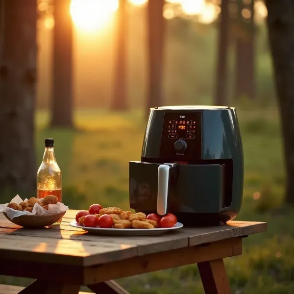 Top Heißluftfritteusen für Camping