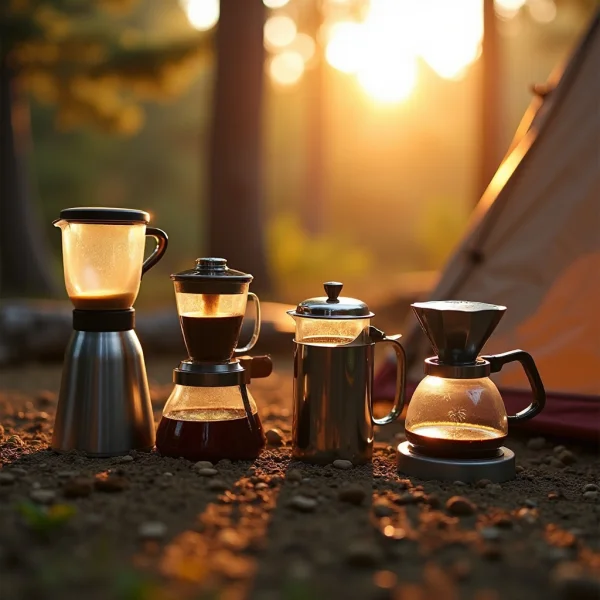 welche kaffeemaschine für camping