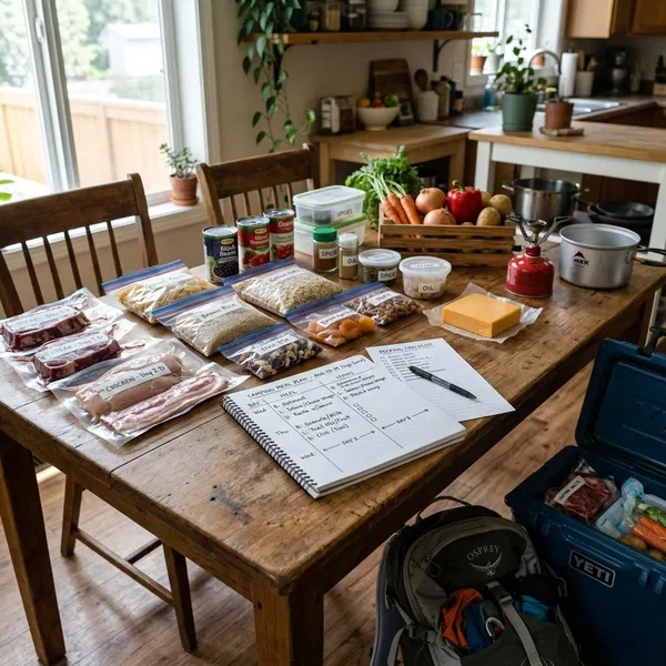 Welche Snacks und Getränke praktisch sind