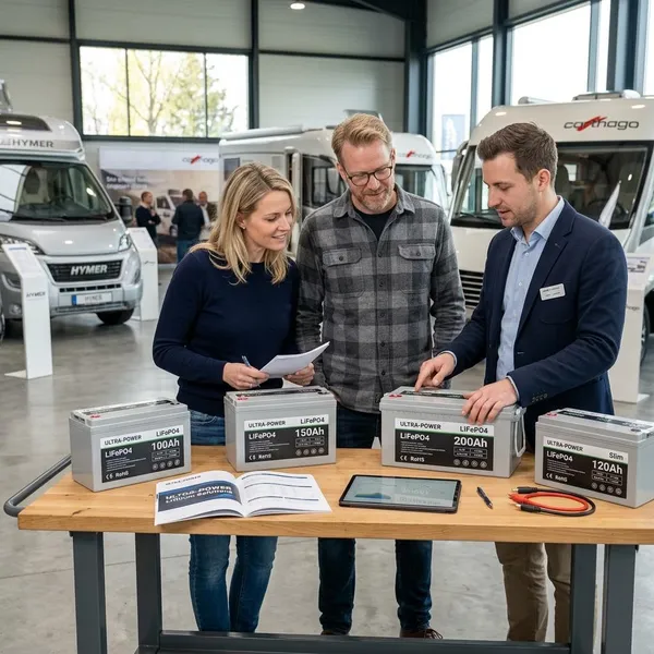 Welche Lithium Batterie zu Ihrem Camper passt